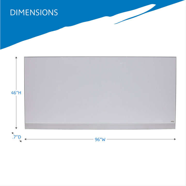 Polarity™ Magnetic Steel Dry Erase White Board, 3 sizes