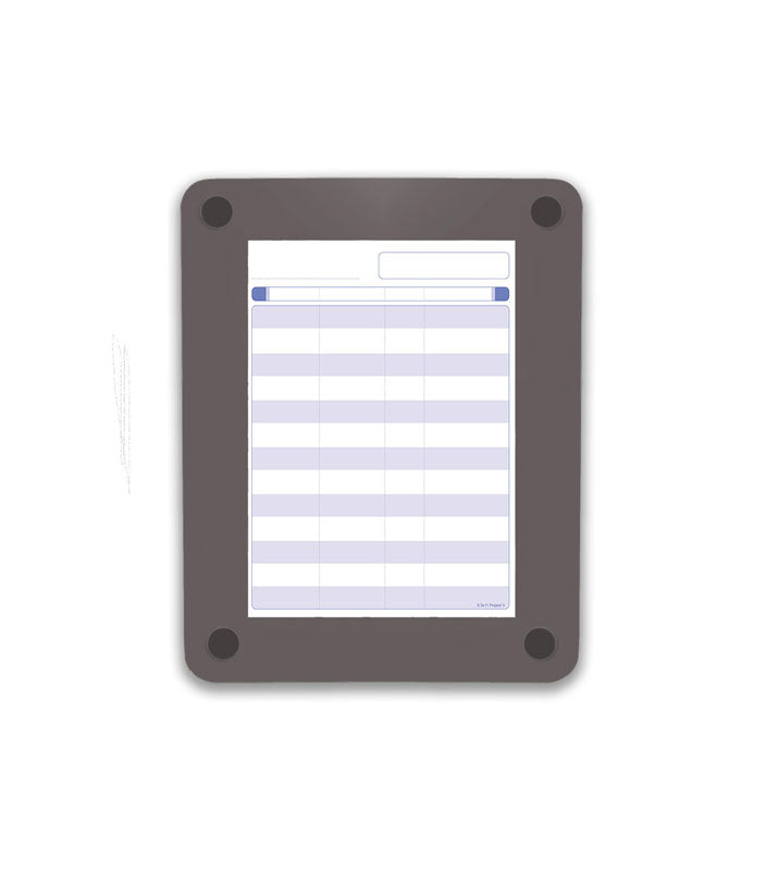 Clarity™  Glass Insert-able Dry Erase Board, 4 sizes