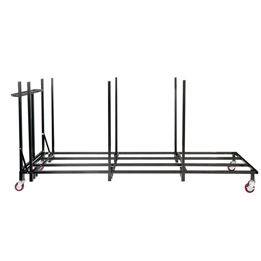 iGear™ Folding Table Cart, 20-Table Capacity, 8', Black