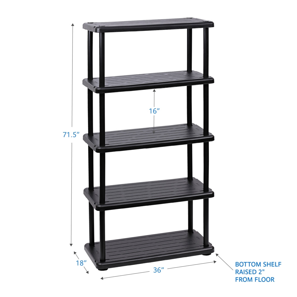 cc standard shelf チリング　chillingcampeeps Rough n Ready® 5-Shelf Open Storage Unit, 2 Colors – Iceberg