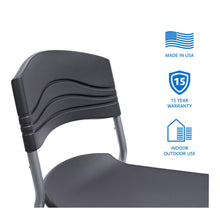 CaféWorks™ Chairs, 2-Pack, Graphite