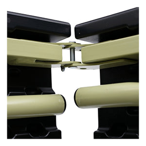 IndestrucTable® Classic ECO™ Bi-Fold Folding Table, Black, 30" x 60"