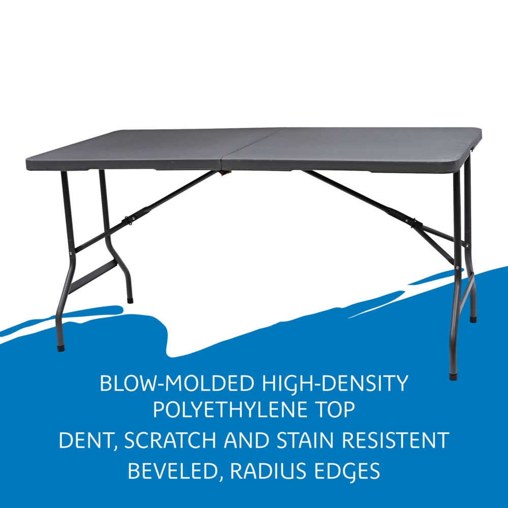 IndestrucTable® Classic Bi-Fold Folding Table, 30