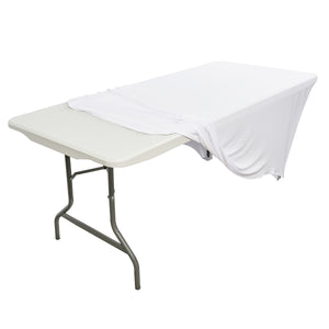 iGear™ Stretch Fabric Table Cover, 6 ft. Table, 3 Colors