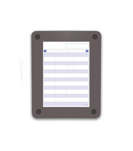 Clarity™  Glass Insert-able Dry Erase Board, 4 sizes