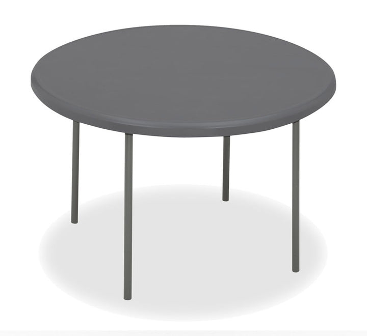 IndestrucTable® Commercial Folding Table, 48" Round, 2 Colors