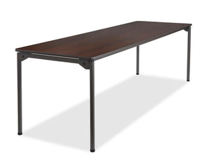 Maxx Legroom™ Wood Folding Table, 30"x96", 2 Colors