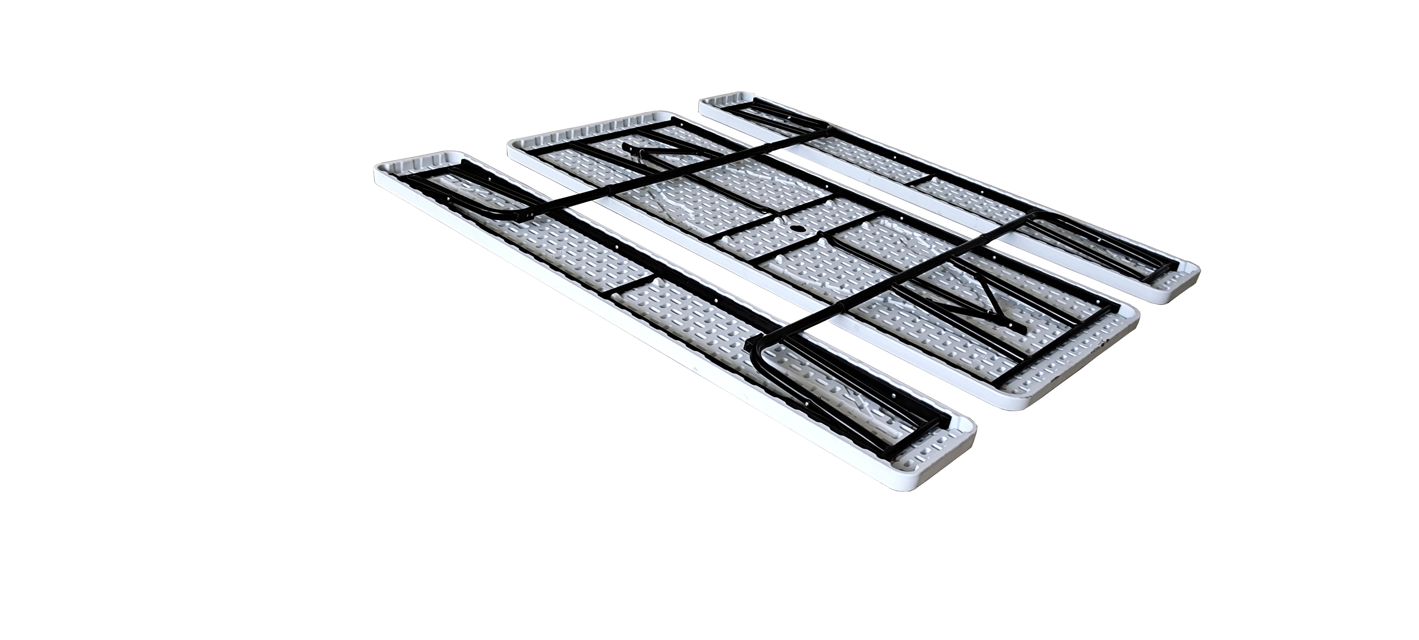 IndestrucTable® Classic Folding Picnic Table, Platinum