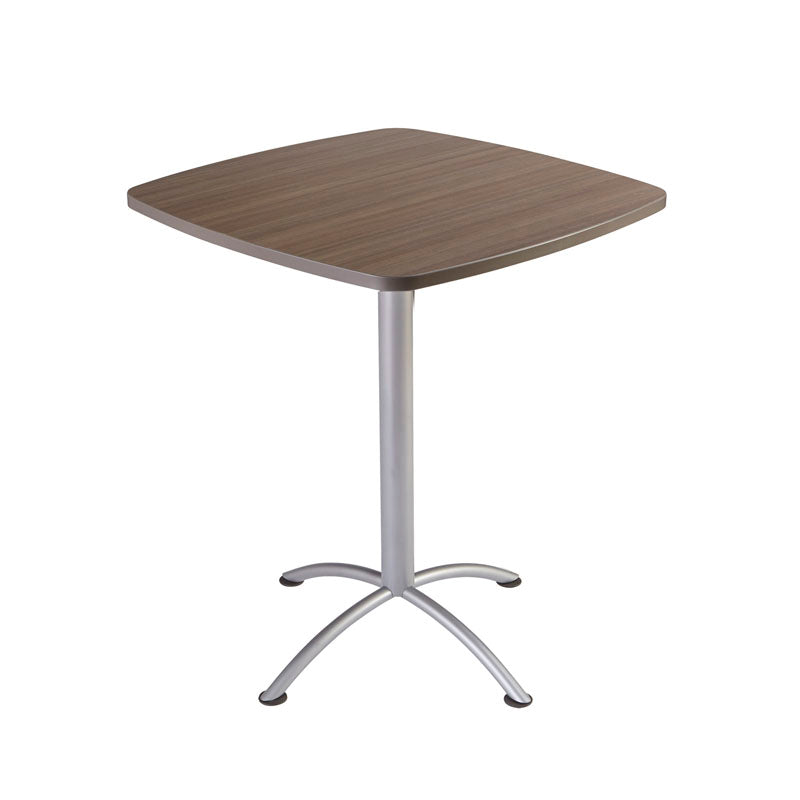 iLand™ Edgeband Bistro Table, 36" Square, 2 Finishes