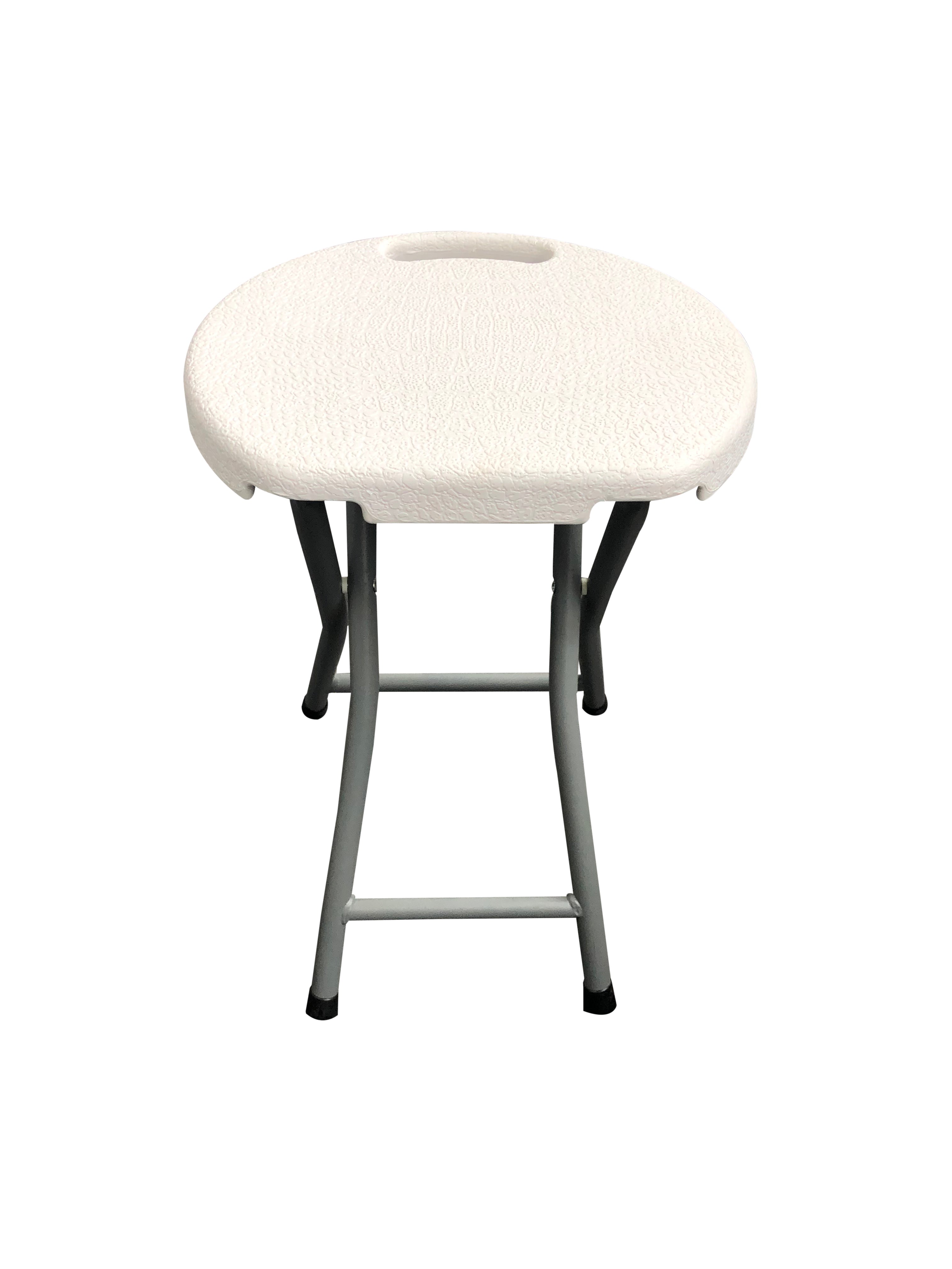 Rough n Ready® Classic Folding Stool, 4 Pack, Platinum