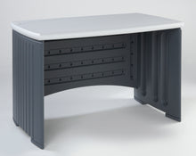 SnapEase® Computer Desk,  Charcoal/Silver, 46"
