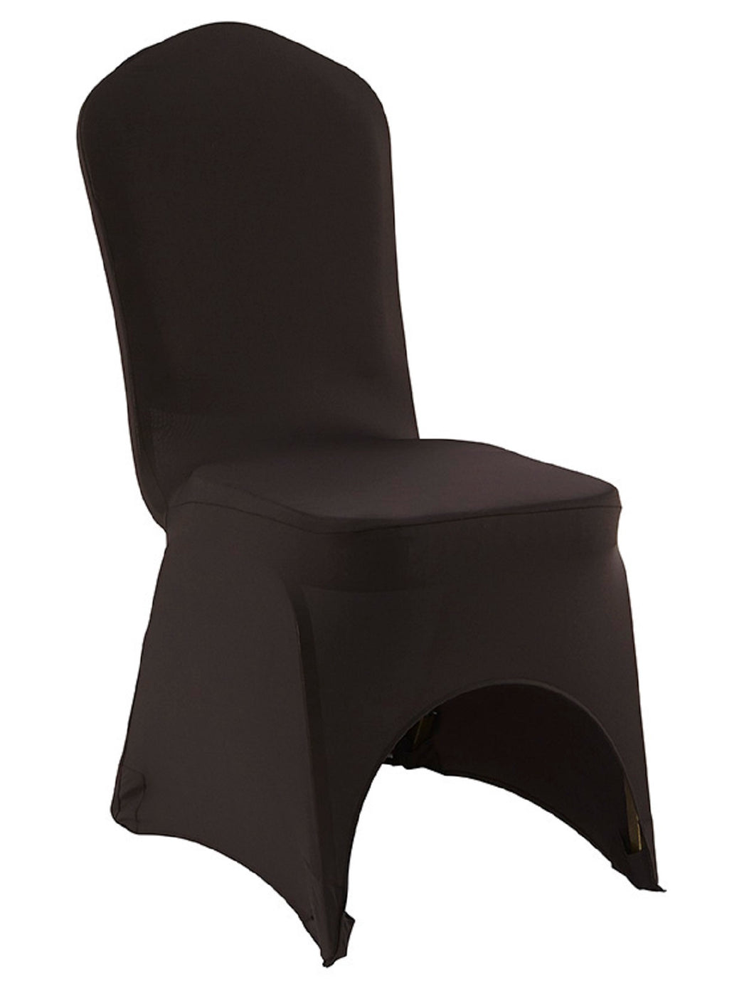 iGear™ Stretch Fabric Banquet Chair Cover, Black