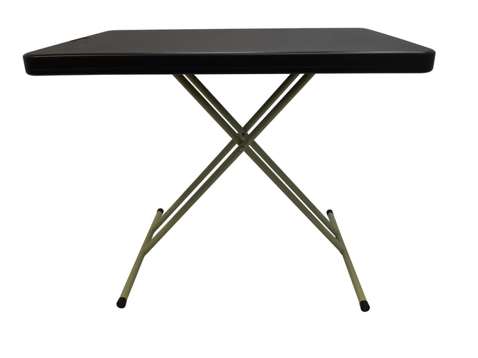 IndestrucTable® Classic ECO™ Personal Folding Table, Black, 20