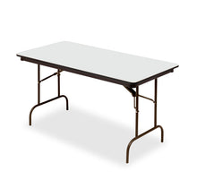 OfficeWorks™ Commercial Wood Laminate Folding Table, 30"x 60", 3 Finishes