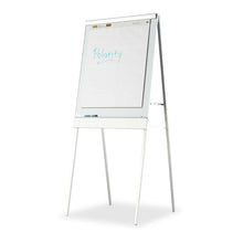 Polarity™ Adjustable Height, Magnetic Dry Erase and Flipchart Easel